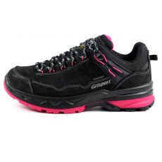 Grisport Bodmin Walking Shoe Black/Pink