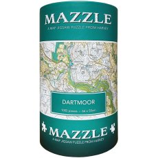 Dartmoor Mazzle Map Jigsaw Puzzle