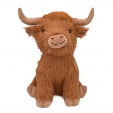 Happy Pet Jumbo Highland Cow Dog Toy