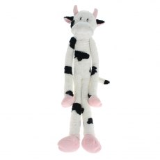 Happy Pet Swingin Slevins Large Cow Dog Toy