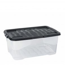 Clear Storage Box With Lid