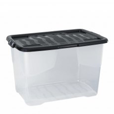 Clear Storage Box With Lid