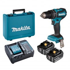 Makita DHP485 18v LXT Combi Drill Set