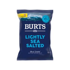 Burts Lightly Sea Salt Crisps Multipack 20 x 40g