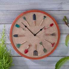 Smart Garden Garden Tools Wall Clock 12"