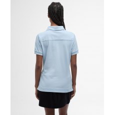 Barbour Portsdown Polo Top Blue Hessian