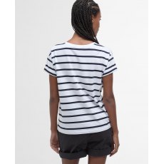 Barbour Otterburn Striped T-Shirt White/Navy