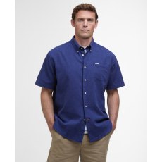 Barbour Nelson Short Sleeved Shirt Indigo