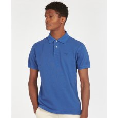 Barbour Polo Shirt Washed Blue