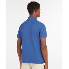 Barbour Polo Shirt Washed Blue