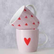 Boltze Milena Heart Mug Assorted