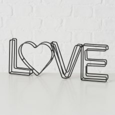 Boltze Love Heart Iron Lettering Decoration