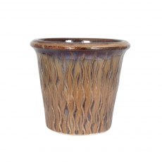 Apta Obsidian Cone Plant Pot