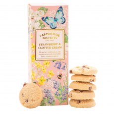 Farmhouse Biscuits Strawberry & Clotted Cream Biscuits 150g