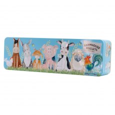 Farmhouse Biscuits Farmyard Animal Biscuit Tin 225g