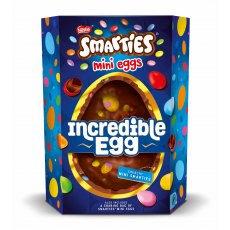 Smarties Mini Eggs Incredible Easter Egg 380g