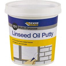 Everbuild 101 Linseed Oil Putty 1kg