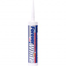 Everbuild Forever White Silicone 295ml