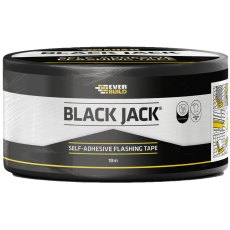 Everbuild Black Jack Flashing Tape Black 75mm x 10m