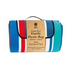 Family Sized Picnic Rug Multi