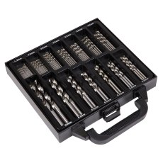 Sealey Fully Ground Drill Bit Set 99 Piece