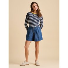 Brakeburn Breton T-Shirt Navy Stripe