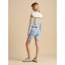 Brakeburn Bella Engineered T-Shirt Cream Stripe