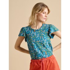 Brakeburn Shoreline Meadow T-Shirt Teal