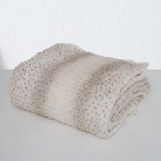 Boltze Eldar Blanket Beige 150cm