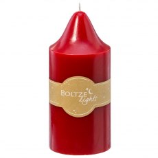 Boltze Church Pillar Candle Red