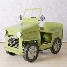 Boltze Buster Car With Stand Green 117cm