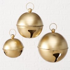 Boltze Annabella Bell Bauble Gold