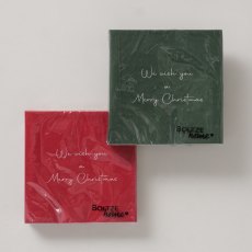 Boltze Lieder Christmas Napkin 20 Pack Assorted