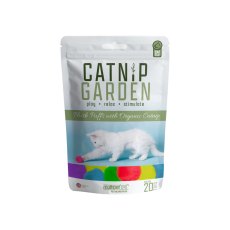 Organic Catnip Garden Puffs 20 Pieces