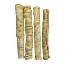 Healthy Paws Buffalo Peanut White Roll 8" 3 Pack