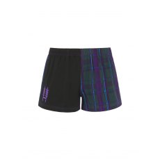 Hexby Harlequin Zip Shorts Tartan