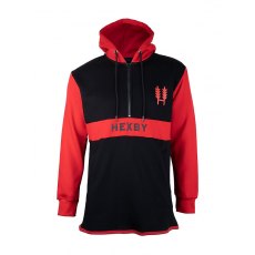 Hexby Shearing Mullet Hoodie Red/Black