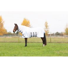 StormX Gladiator UV Combi Fly Rug White/Blue