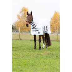 StormX Gladiator UV Combi Fly Rug White/Blue