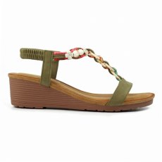 Lunar Clemont Sandal Khaki