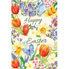 Happy Easter Tulips Card