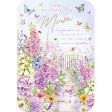 Happy Mother's Day Mum Lavender Garden Card