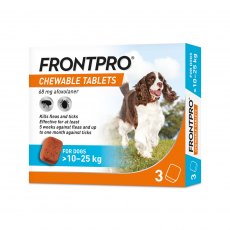 Frontpro Chewable Flea & Tick Tablets For Dogs