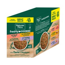 Natures Menu Freshly Cooked Frozen Dog Food Multipack 5 x 400g