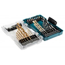 Makita Metal, Wood & Concrete Drill & Screw Bit Set 27 Piece Makita Metal, Wood & Concrete Drill & Screw Bit Set 27 Piece
