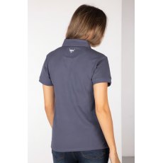 Rydale Byland Cow Polo Shirt Denim/White/Sorbet Rydale Byland Cow Polo Shirt Denim/White/Sorbet
