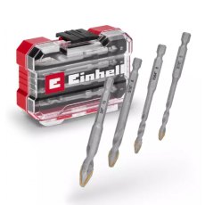 Einhell Tile Drill Bit Set 4 Piece Einhell Tile Drill Bit Set 4 Piece