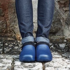 Briers Comfi Fleece Clog Navy Briers Comfi Fleece Clog Navy