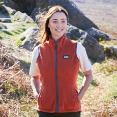 Ridgeline Kodiak Fleece Gilet Russet Ridgeline Kodiak Fleece Gilet Russet