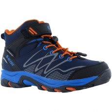 Hi-Tec Blackout Mid Boot Navy/Orange/Lake Blue Hi-Tec Blackout Mid Boot Navy/Orange/Lake Blue